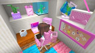Screenshot of the Minecraft Bedrock Marketplace product Cute Furniture + Pets created by Dodo Studios.