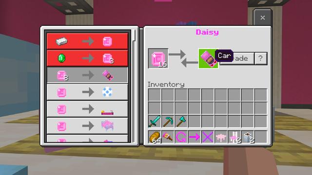 Screenshot of the Minecraft Bedrock Marketplace product Cute Furniture + Pets created by Dodo Studios.