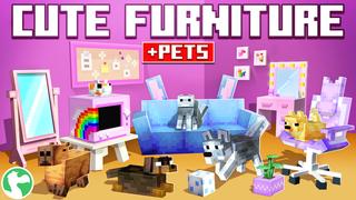 Thumbnail of the Minecraft Bedrock Marketplace product Cute Furniture + Pets created by Dodo Studios.