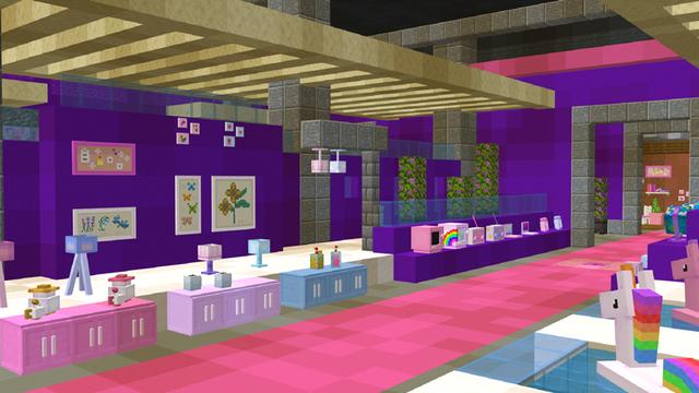 Screenshot of the Minecraft Bedrock Marketplace product Cute Furniture created by Dodo Studios.