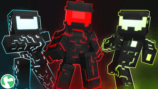 Thumbnail of the Minecraft Bedrock Marketplace product Dark Cyber created by Dodo Studios.