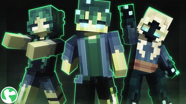 Thumbnail of the Minecraft Bedrock Marketplace product Deep Dark Zombies created by Dodo Studios.