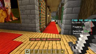 Screenshot of the Minecraft Bedrock Marketplace product Find The Imposter created by Dodo Studios.