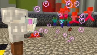 Screenshot of the Minecraft Bedrock Marketplace product Food Weapons created by Dodo Studios.