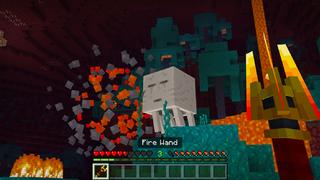 Screenshot of the Minecraft Bedrock Marketplace product God Weapons created by Dodo Studios.