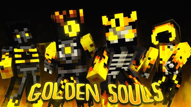 Thumbnail of the Minecraft Bedrock Marketplace product Golden Souls created by Dodo Studios.