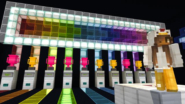 Screenshot of the Minecraft Bedrock Marketplace product Gravity Parkour created by Dodo Studios.