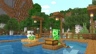 Screenshot of the Minecraft Bedrock Marketplace product Hidden Bunker created by Dodo Studios.