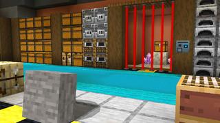 Screenshot of the Minecraft Bedrock Marketplace product Hidden Bunker created by Dodo Studios.