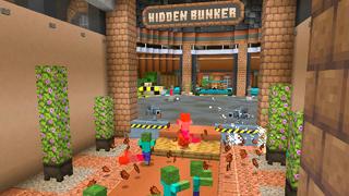 Screenshot of the Minecraft Bedrock Marketplace product Hidden Bunker created by Dodo Studios.
