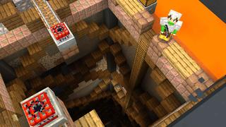 Screenshot of the Minecraft Bedrock Marketplace product Hidden Bunker created by Dodo Studios.