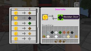 Screenshot of the Minecraft Bedrock Marketplace product Hidden Doors created by Dodo Studios.