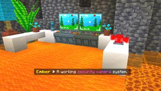 Screenshot of the Minecraft Bedrock Marketplace product Hidden Lava Base created by Dodo Studios.