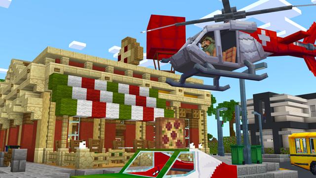 Screenshot of the Minecraft Bedrock Marketplace product High School Roleplay created by Dodo Studios.