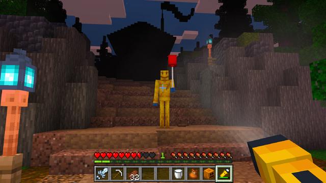 Screenshot of the Minecraft Bedrock Marketplace product Horror Monsters created by Dodo Studios.