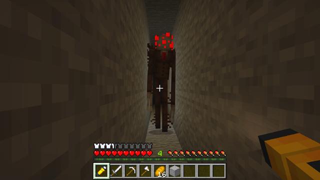 Screenshot of the Minecraft Bedrock Marketplace product Horror Monsters created by Dodo Studios.