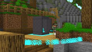 Screenshot of the Minecraft Bedrock Marketplace product Hunters VS Runners created by Dodo Studios.