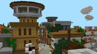 Screenshot of the Minecraft Bedrock Marketplace product Hunters VS Runners created by Dodo Studios.