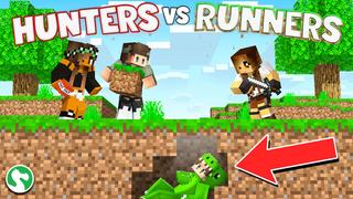 Thumbnail of the Minecraft Bedrock Marketplace product Chasseurs VS coureurs created by Dodo Studios.