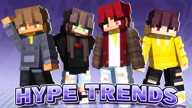 Thumbnail of the Minecraft Bedrock Marketplace product Hype Trends created by Dodo Studios.