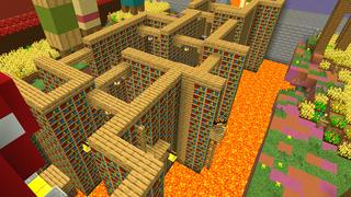 Screenshot of the Minecraft Bedrock Marketplace product Infinity Lava Parkour created by Dodo Studios.