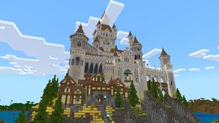 Screenshot of the Minecraft Bedrock Marketplace product Island Castle created by Dodo Studios.