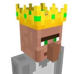Thumbnail of the Minecraft Bedrock Marketplace product King Villager created by Dodo Studios.
