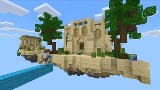 Screenshot of the Minecraft Bedrock Marketplace product Lucky Block Bed Wars created by Dodo Studios.