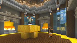 Screenshot of the Minecraft Bedrock Marketplace product Lucky Block Survival Games created by Dodo Studios.