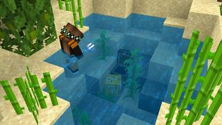 Screenshot of the Minecraft Bedrock Marketplace product Lucky Block Walls created by Dodo Studios.