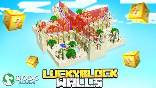 Thumbnail of the Minecraft Bedrock Marketplace product Lucky Block Walls created by Dodo Studios.