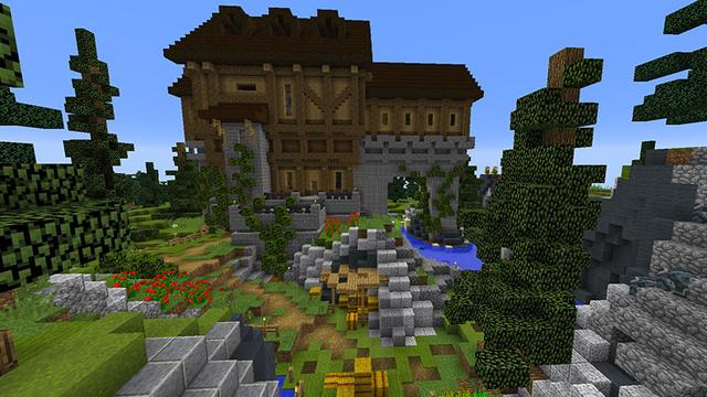 Screenshot of the Minecraft Bedrock Marketplace product Magic Mansion created by Dodo Studios.
