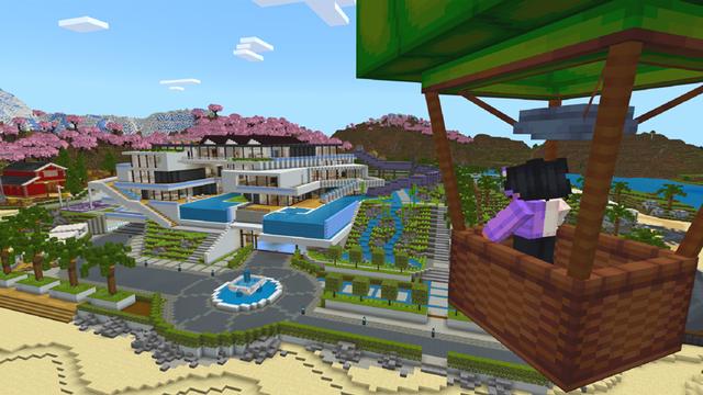 Screenshot of the Minecraft Bedrock Marketplace product MEGA MANSION created by Dodo Studios.