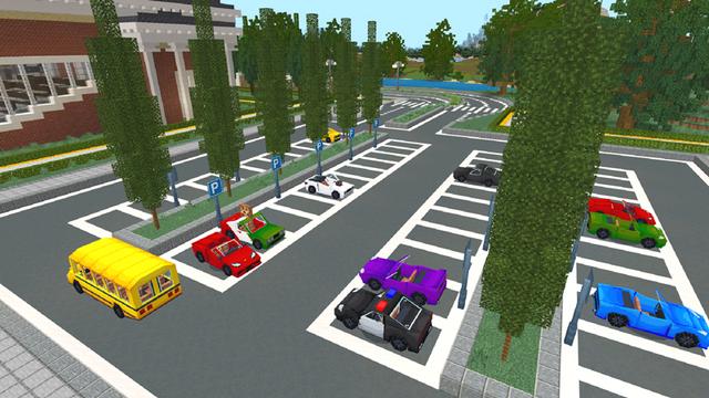 Screenshot of the Minecraft Bedrock Marketplace product Millionaire School created by Dodo Studios.