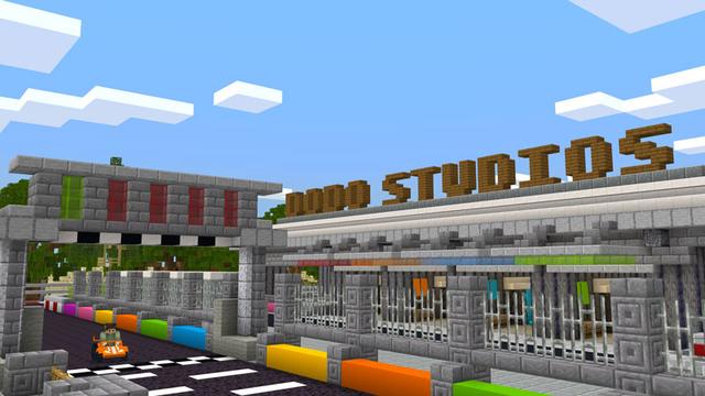 Screenshot of the Minecraft Bedrock Marketplace product Mini Cars created by Dodo Studios.