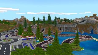 Screenshot of the Minecraft Bedrock Marketplace product Mini Cars created by Dodo Studios.