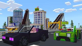 Screenshot of the Minecraft Bedrock Marketplace product Mob Vehicles created by Dodo Studios.