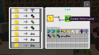 Screenshot of the Minecraft Bedrock Marketplace product Mob Vehicles created by Dodo Studios.