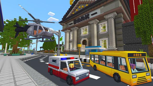 Screenshot of the Minecraft Bedrock Marketplace product Modern City created by Dodo Studios.