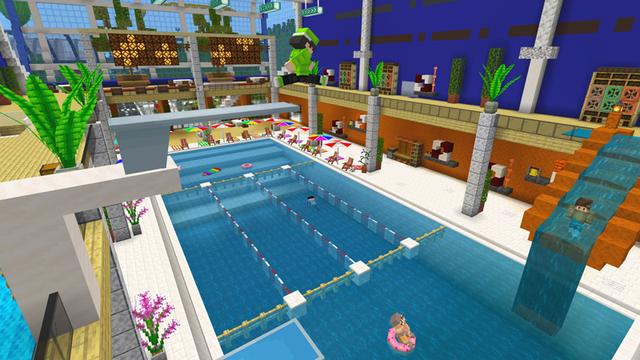 Screenshot of the Minecraft Bedrock Marketplace product Modern City created by Dodo Studios.