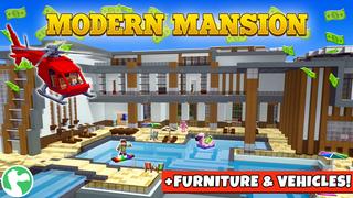 Thumbnail of the Minecraft Bedrock Marketplace product Modern Mansion created by Dodo Studios.