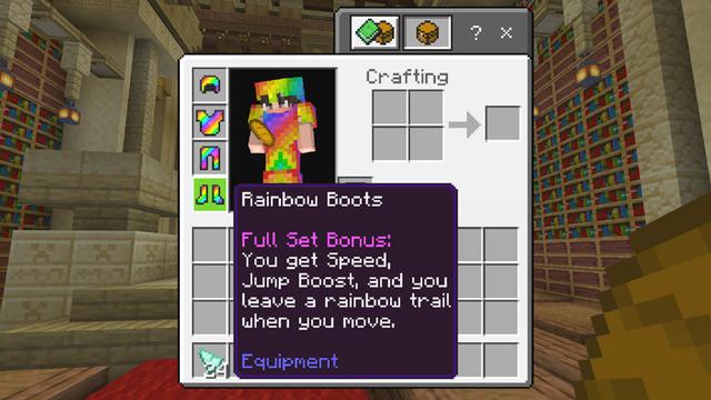 Screenshot of the Minecraft Bedrock Marketplace product More Armor created by Dodo Studios.