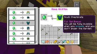 Screenshot of the Minecraft Bedrock Marketplace product More Armor created by Dodo Studios.