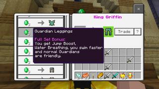 Screenshot of the Minecraft Bedrock Marketplace product More Armor created by Dodo Studios.