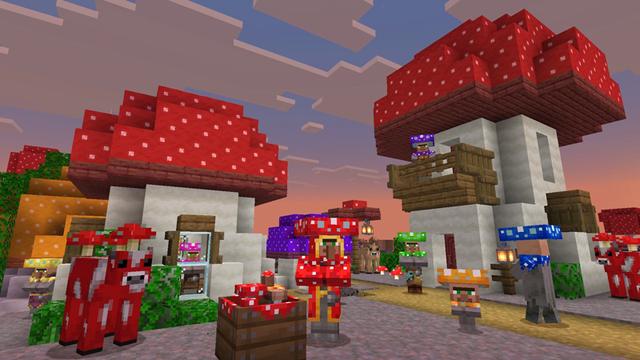 Screenshot of the Minecraft Bedrock Marketplace product More Villages Add-On created by Dodo Studios.