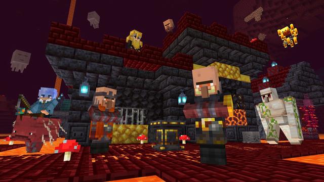 Screenshot of the Minecraft Bedrock Marketplace product More Villages Add-On created by Dodo Studios.