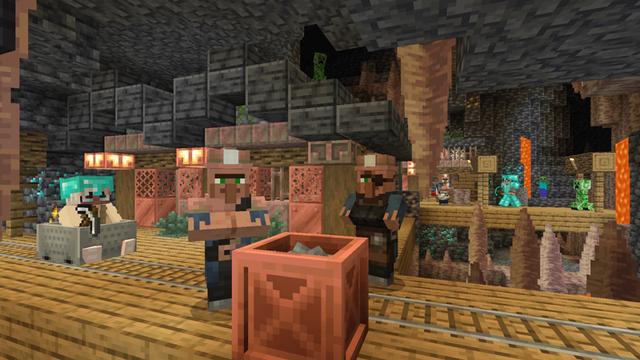 Screenshot of the Minecraft Bedrock Marketplace product More Villages Add-On created by Dodo Studios.