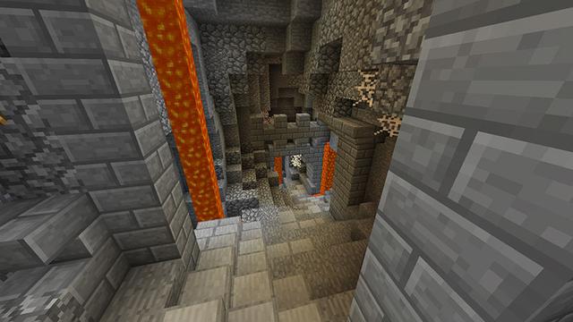 Screenshot of the Minecraft Bedrock Marketplace product Mountain Castle created by Dodo Studios.