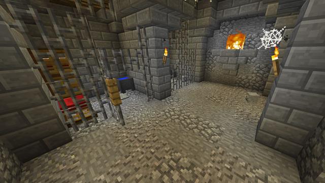 Screenshot of the Minecraft Bedrock Marketplace product Mountain Castle created by Dodo Studios.