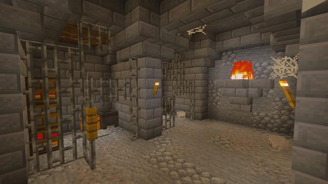 Screenshot of the Minecraft Bedrock Marketplace product Mountain Castle created by Dodo Studios.